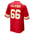 Custom #66 Red KC Football Shirt Top