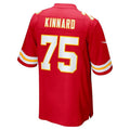Custom #75 Red KC Football Shirt Top