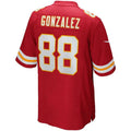 Custom #88 Red KC Football Shirt Top