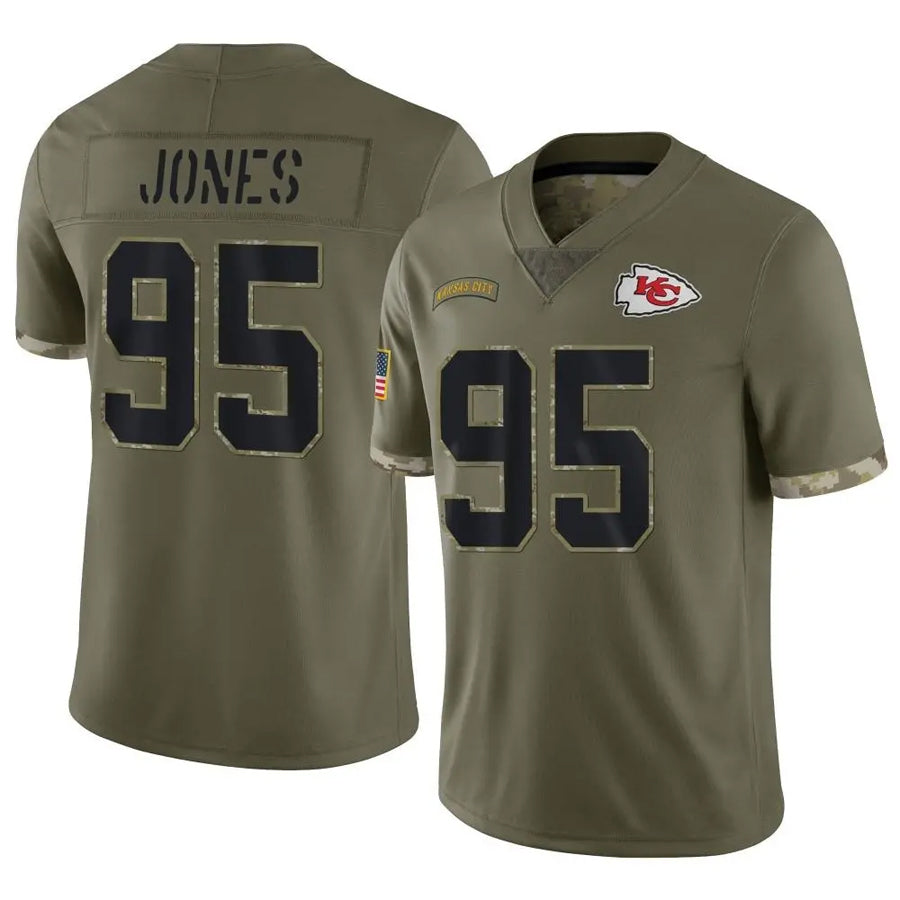 Custom #95 JONES Pro Stitched Jersey - Premium Edition