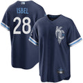 Custom #28 City Connect KC Baseball Shirt Top