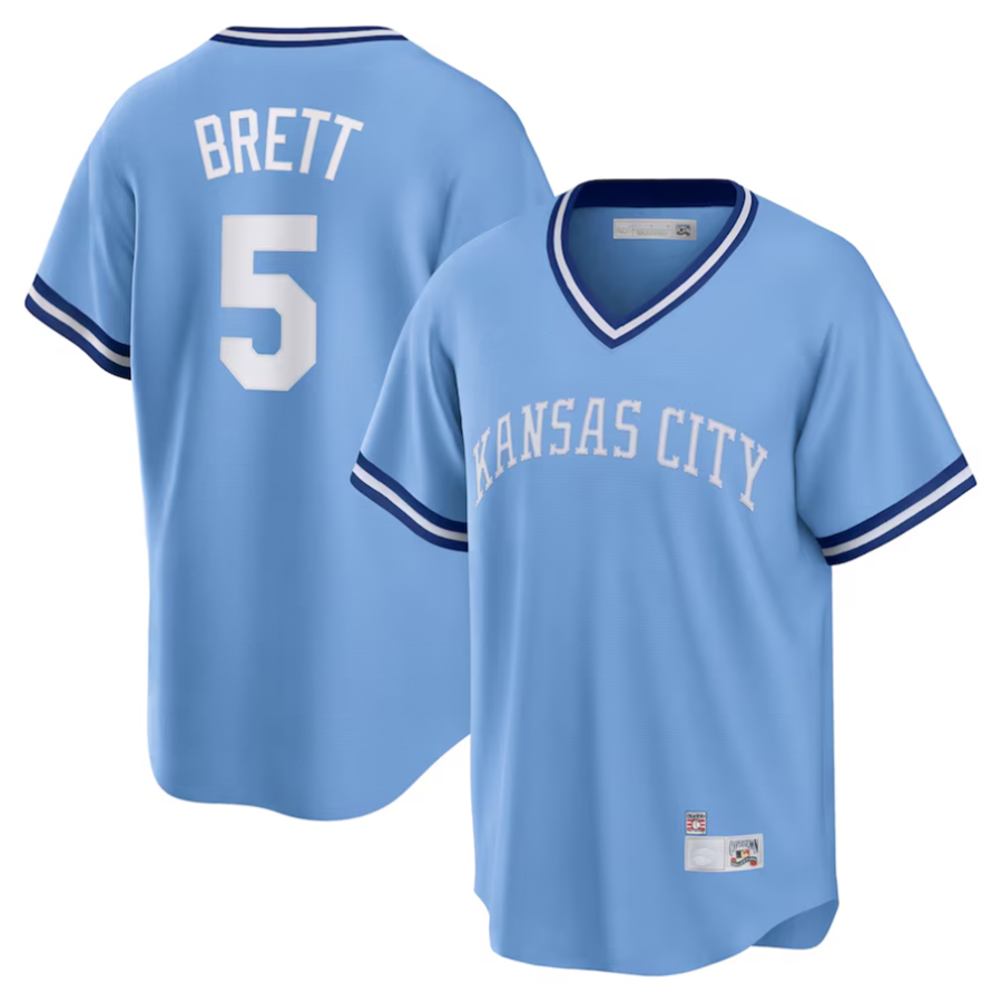 Custom #5 BRETT Pro Stitched Jersey - Premium Edition