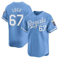 Custom #67 Light Blue KC Baseball Shirt Top