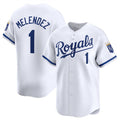 Custom #1 White KC Baseball Shirt Top