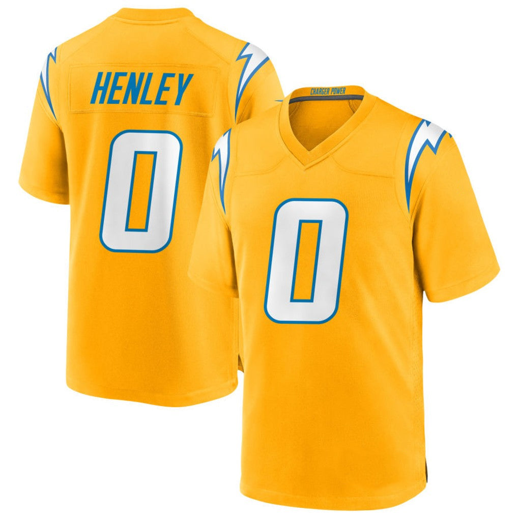 Custom #0 HENLEY Pro Stitched Jersey - Premium Edition