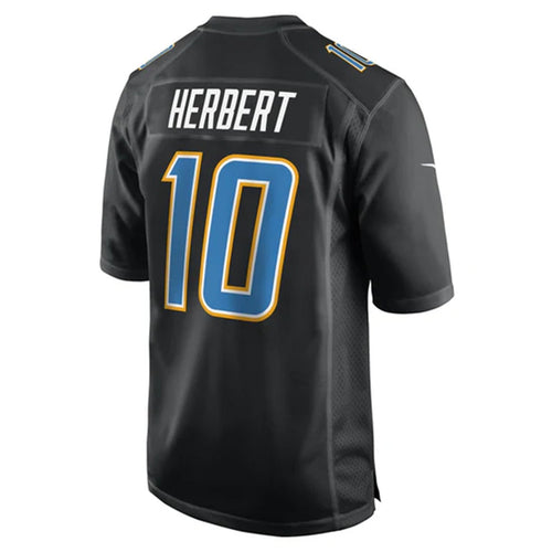 Custom #10 Black LAC Football Shirt Top