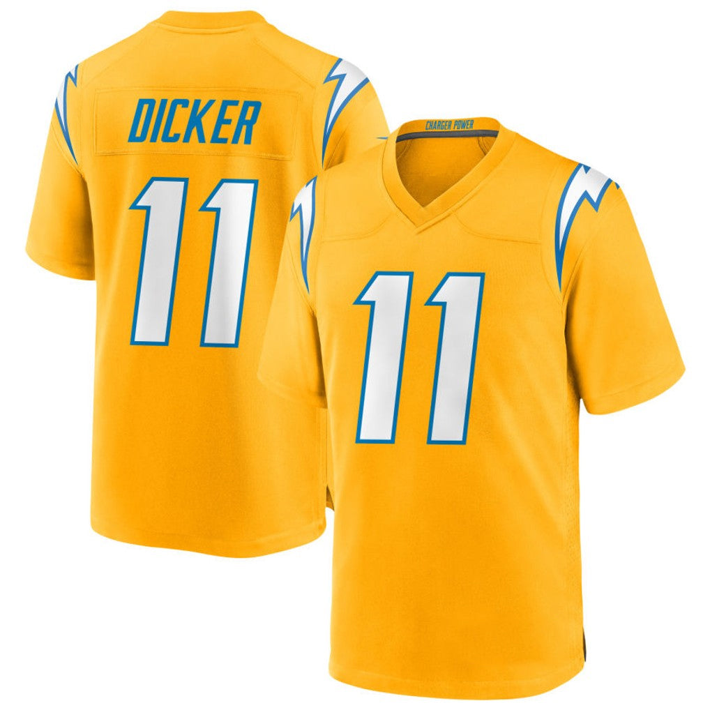 Custom #11 DICKER Pro Stitched Jersey - Premium Edition