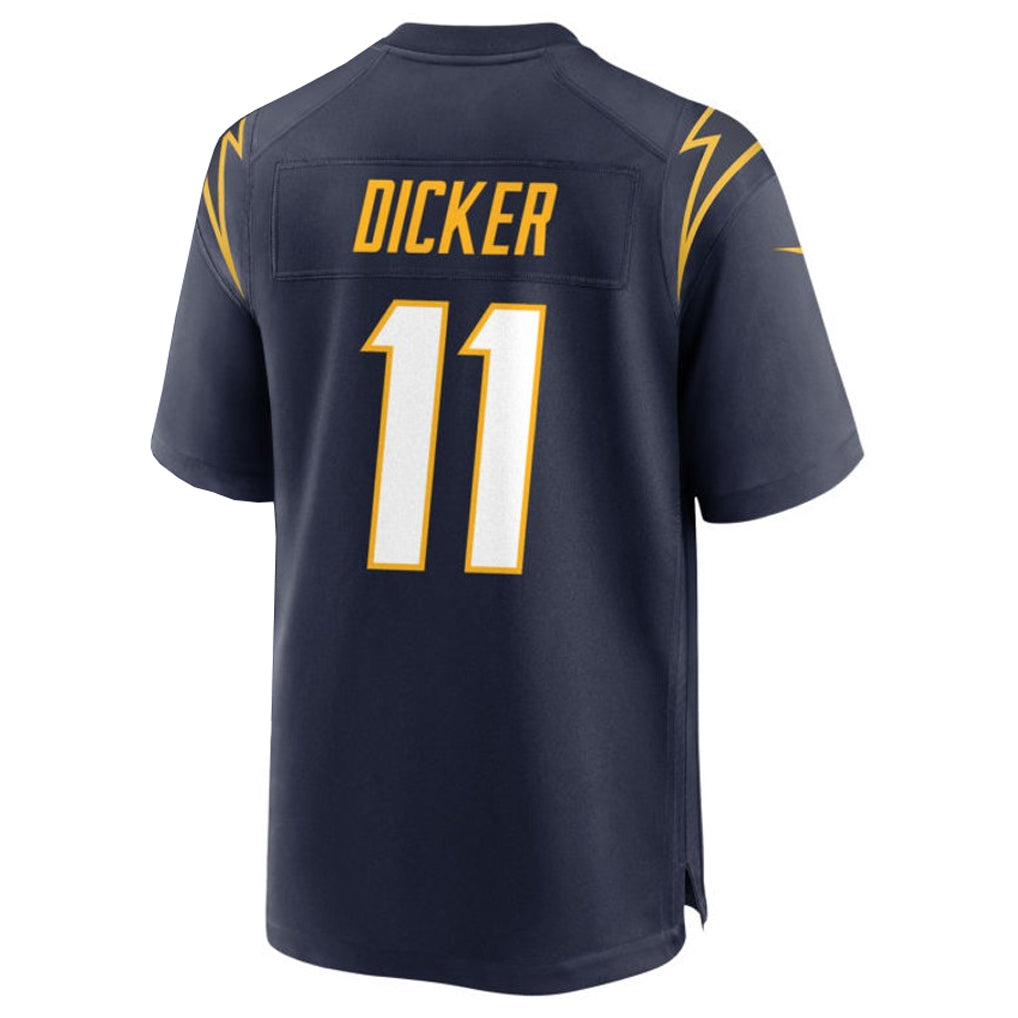 Custom #11 Navy LAC Football Shirt Top