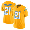 Custom #21 Gold LAC Football Shirt Top