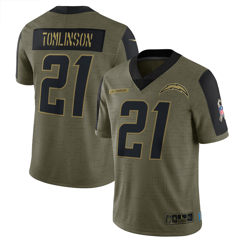 Custom #21 TOMLINSON Pro Stitched Jersey - Premium Edition