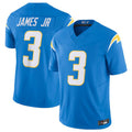 Custom #3 Powder Blue LAC Football Shirt Top
