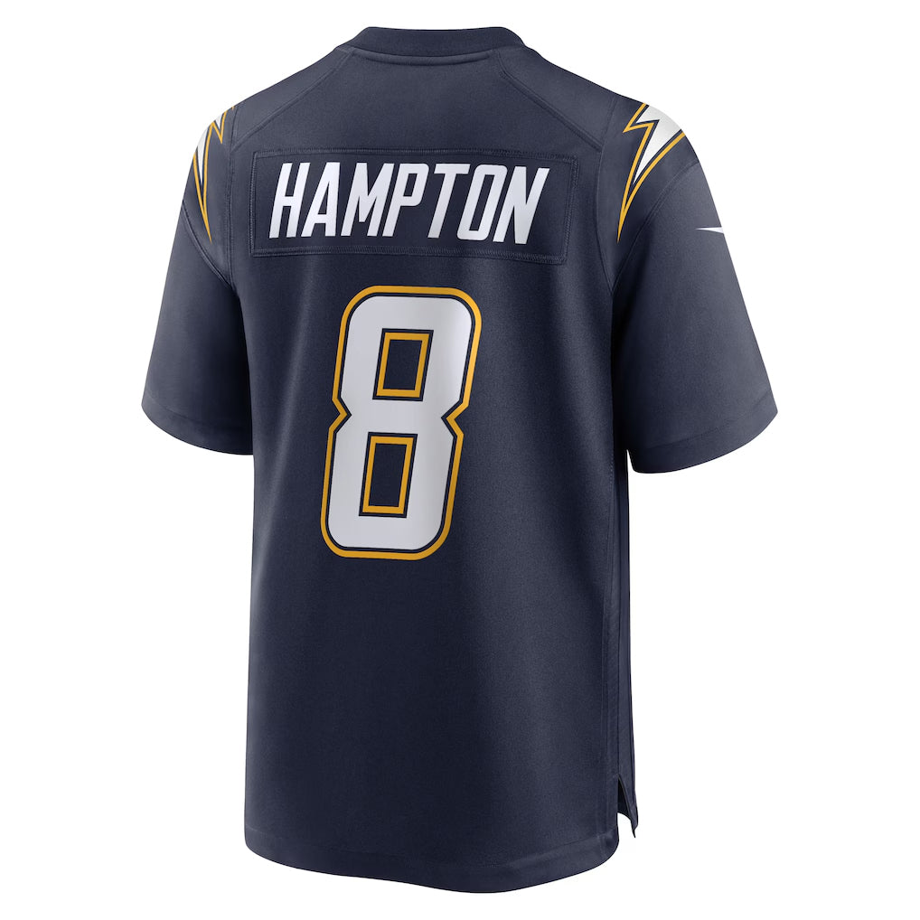 Custom #8 HAMPTON Pro Stitched Jersey - Premium Edition