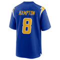 Custom #8 HAMPTON Pro Stitched Jersey - Premium Edition