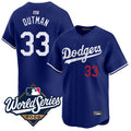Custom #33 Royal LAD Baseball Shirt Top