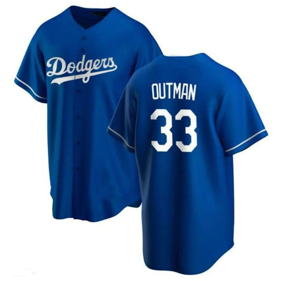 Custom #33 Royal LAD Baseball Shirt Top