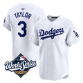 Custom #3 TAYLOR Pro Stitched Jersey - Premium Edition