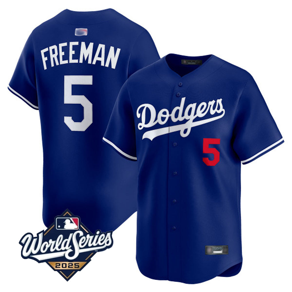 Custom #5 FREEMAN Pro Stitched Jersey - Premium Edition