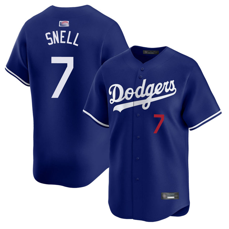 Custom #7 SNELL Pro Stitched Jersey - Premium Edition
