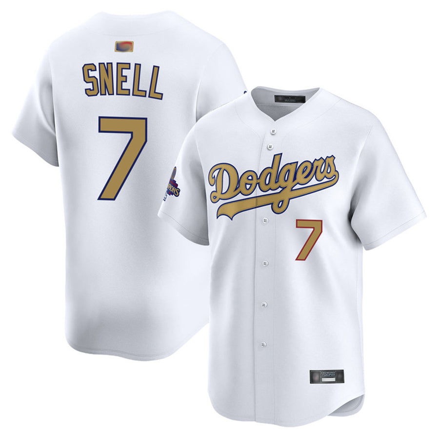 Custom #7 SNELL Pro Stitched Jersey - Premium Edition