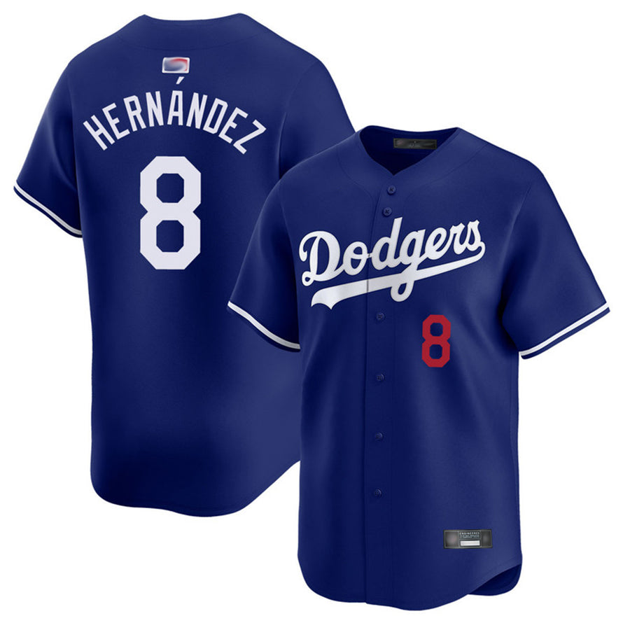Custom #8 Royal LAD Baseball Shirt Top