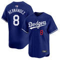 Custom #8 Royal LAD Baseball Shirt Top