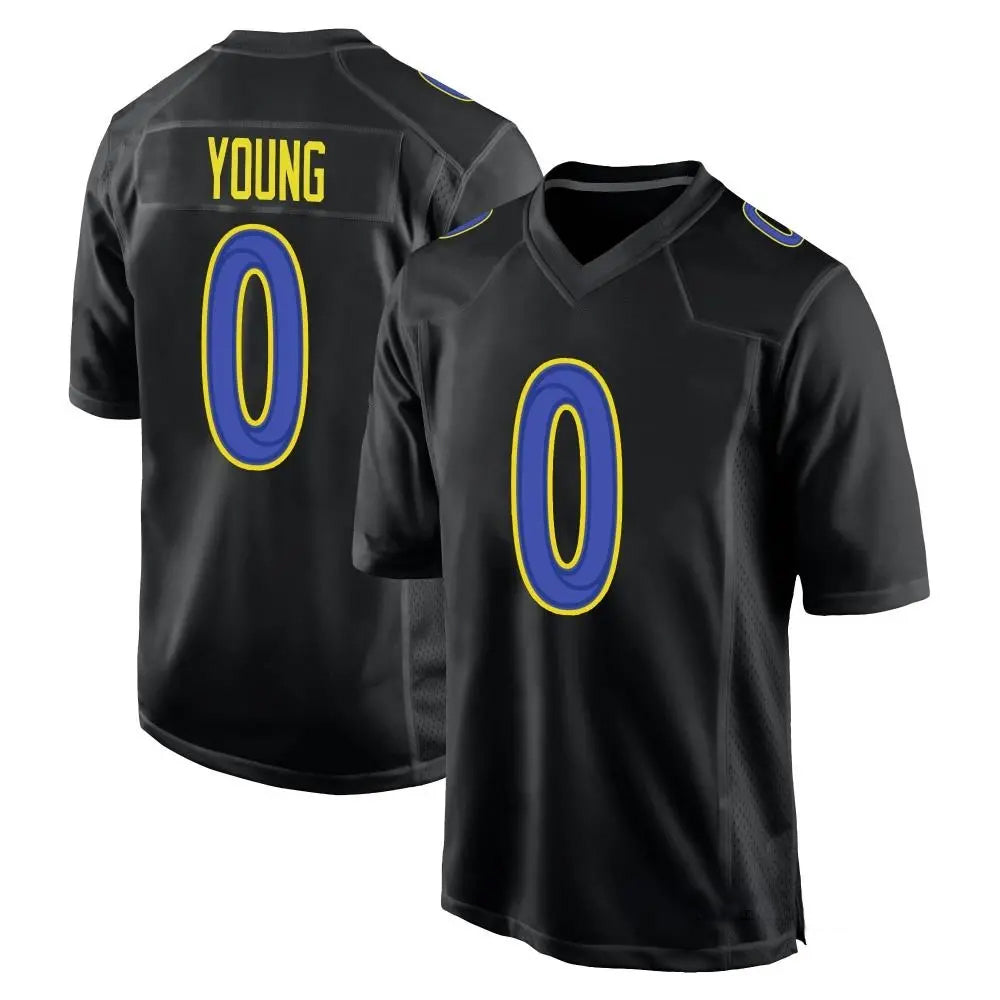 Custom #0 YOUNG Pro Stitched Jersey - Premium Edition