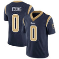 Custom #0 YOUNG Pro Stitched Jersey - Premium Edition
