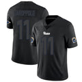 Custom #11 Black LAR Football Shirt Top