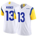 Custom #13 WARNER Pro Stitched Jersey - Premium Edition