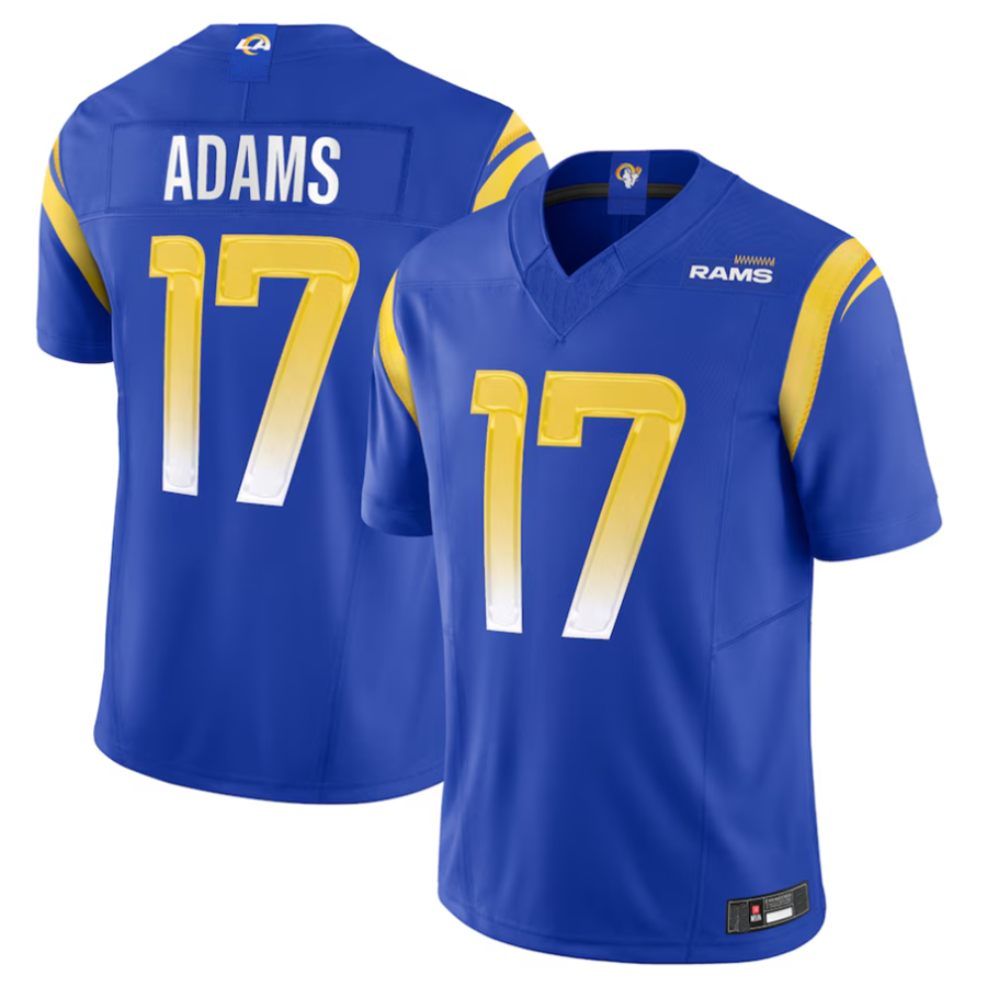 Custom #17 Royal LAR Football Shirt Top