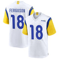 Custom #18 White LAR Football Shirt Top