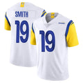 Custom #19 White LAR Football Shirt Top