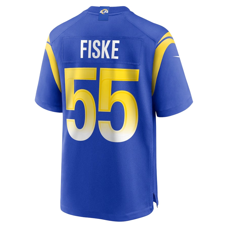 Custom #55 FISKE Pro Stitched Jersey - Premium Edition