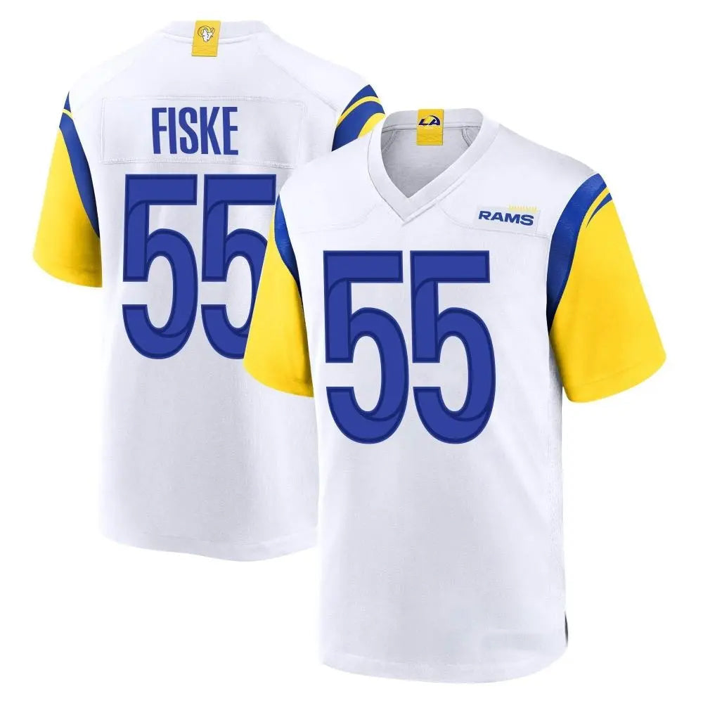 Custom #55 FISKE Pro Stitched Jersey - Premium Edition