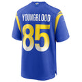 Custom #85 Royal LAR Football Shirt Top