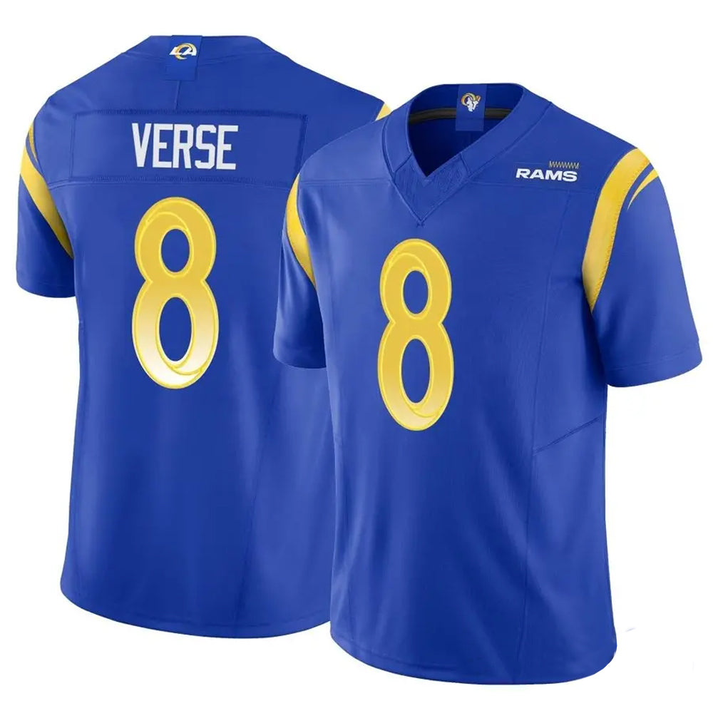 Custom #8 VERSE Pro Stitched Jersey - Premium Edition