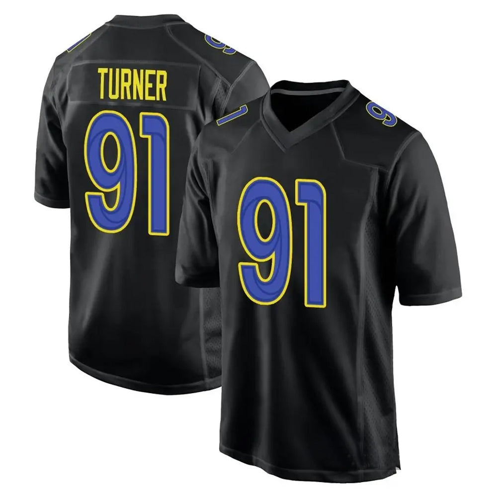 Custom #91 TURNER Pro Stitched Jersey - Premium Edition