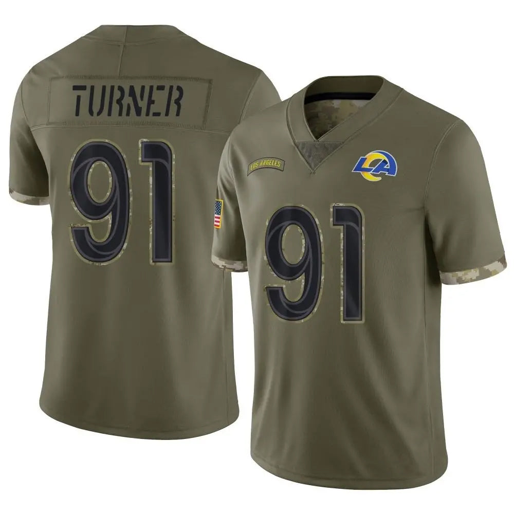 Custom #91 TURNER Pro Stitched Jersey - Premium Edition