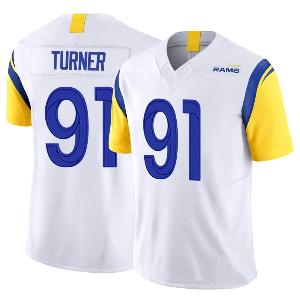 Custom #91 TURNER Pro Stitched Jersey - Premium Edition