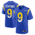 Custom #9 Royal LAR Football Shirt Top