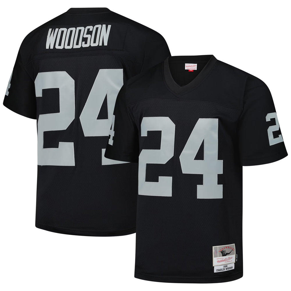 Custom #24 WOODSON Pro Stitched Jersey - Premium Edition