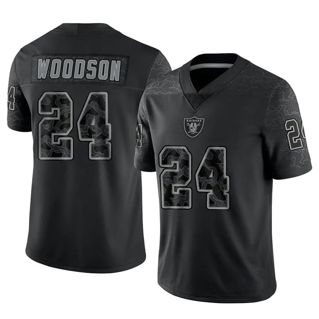 Custom #24 WOODSON Pro Stitched Jersey - Premium Edition