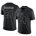 Custom #24 WOODSON Pro Stitched Jersey - Premium Edition