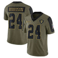 Custom #24 WOODSON Pro Stitched Jersey - Premium Edition