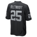 Custom #25 BILETNIKOFF Pro Stitched Jersey - Premium Edition