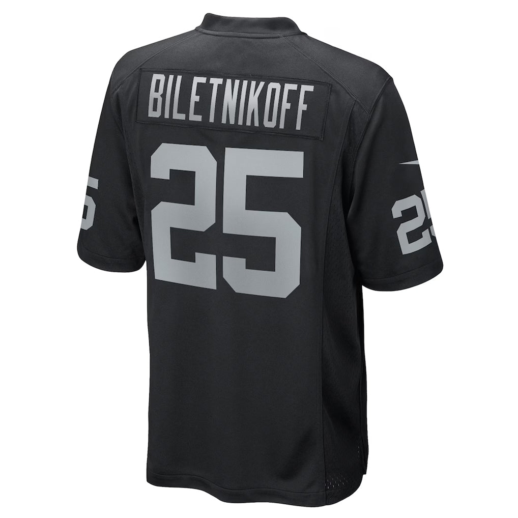 Custom #25 BILETNIKOFF Pro Stitched Jersey - Premium Edition