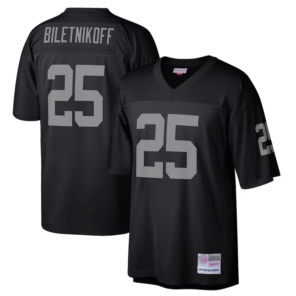 Custom #25 BILETNIKOFF Pro Stitched Jersey - Premium Edition