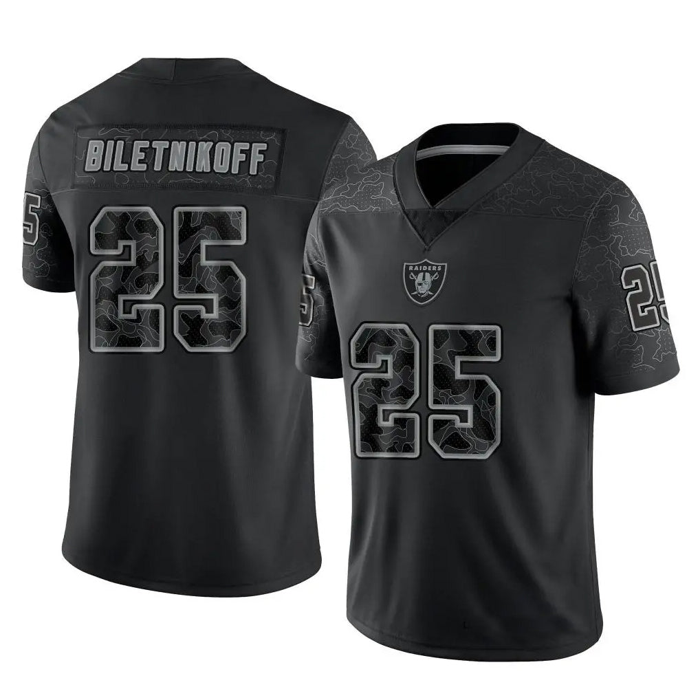 Custom #25 BILETNIKOFF Pro Stitched Jersey - Premium Edition