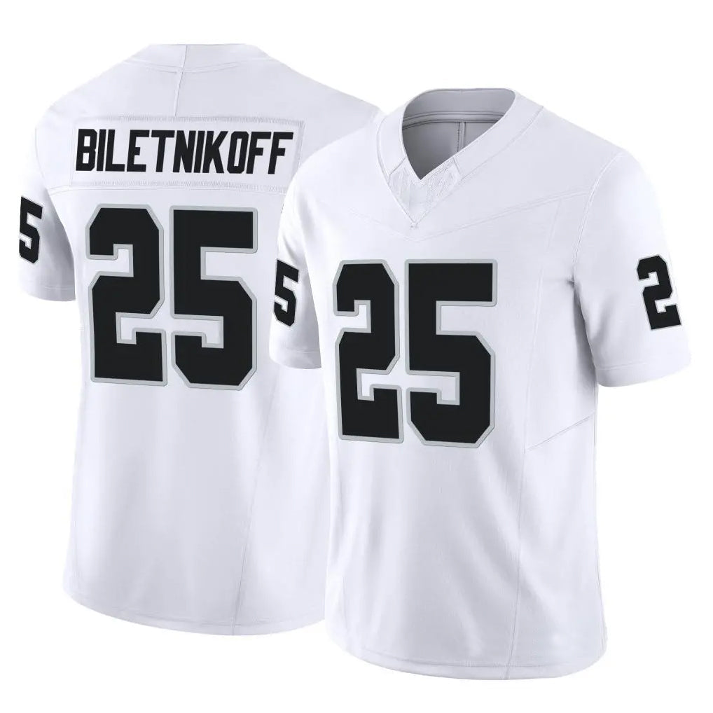 Custom #25 White LV Football Shirt Top