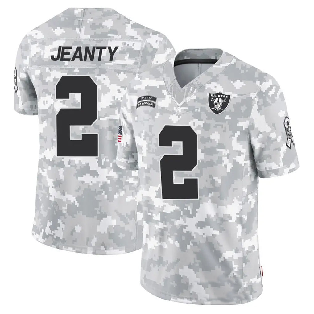 Custom #2 JEANTY Pro Stitched Jersey - Premium Edition
